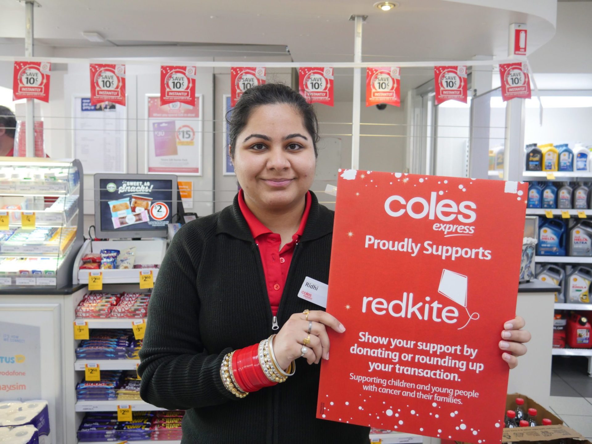 Premier Partner Coles Express Redkite 