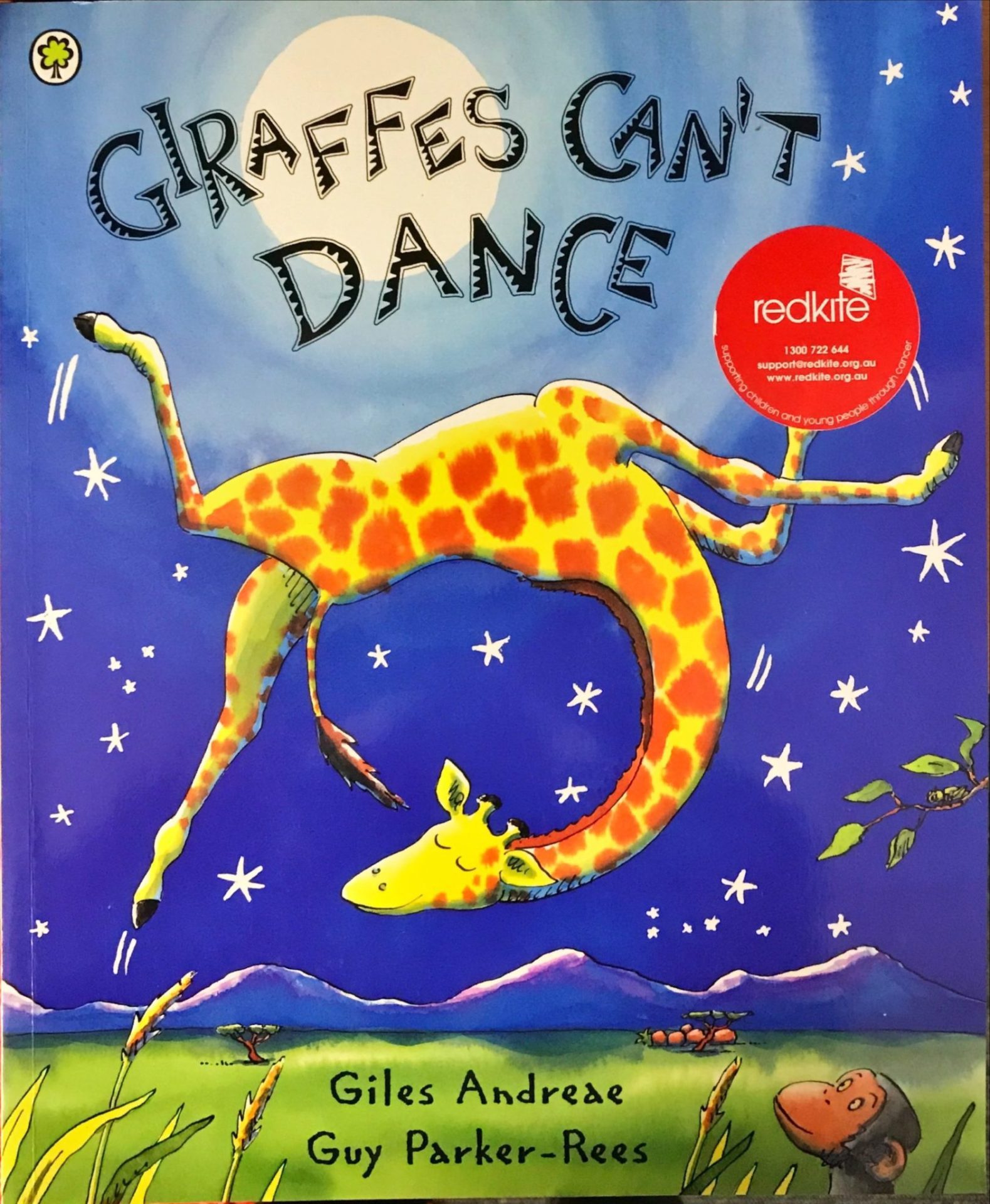 Giraffes can't dance, Giles Andreae | Redkite